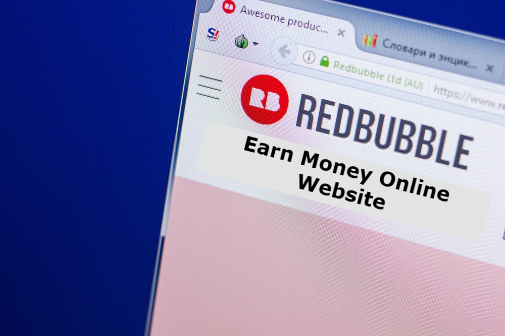 Redbubble Earn Money Online Website