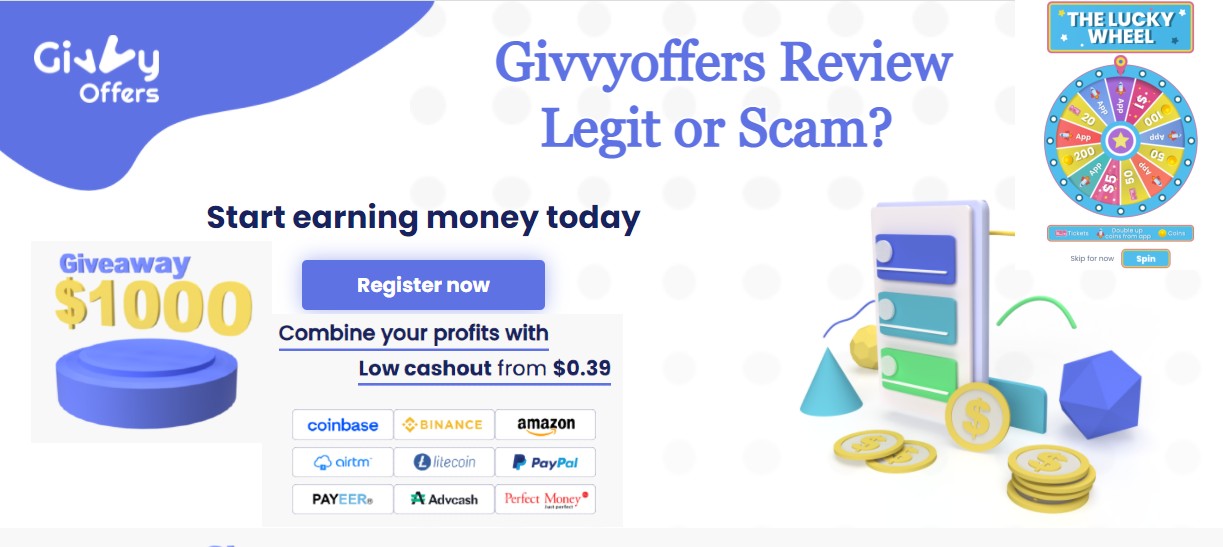 Givvyoffers Review- Legit or Scam?